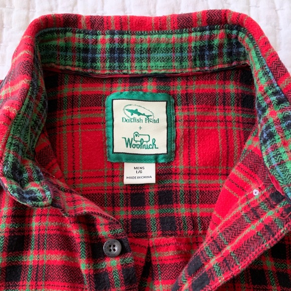 Woolrich + Dogfish Head men’s flannel - Picture 2 of 6
